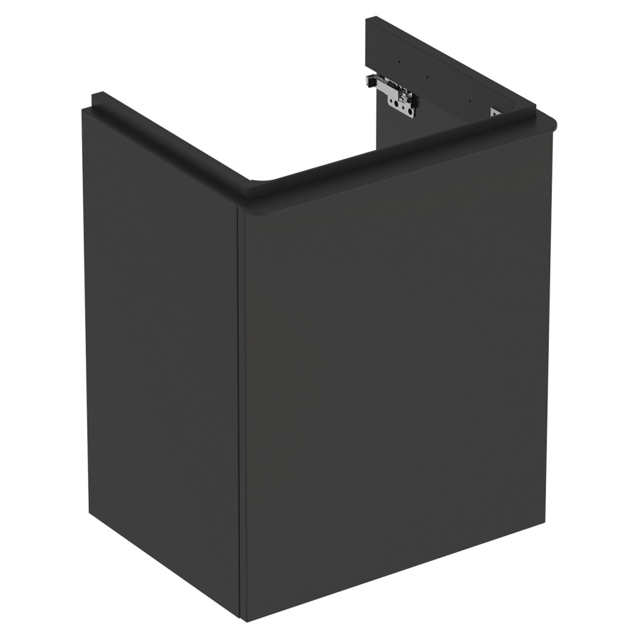 Élément inférieur SMYLE SQUARE
49,2 x 61,7 x 40,6 cm
armoire de tablette, 1 porte
charnières à droite
pour lave-mains 221 250