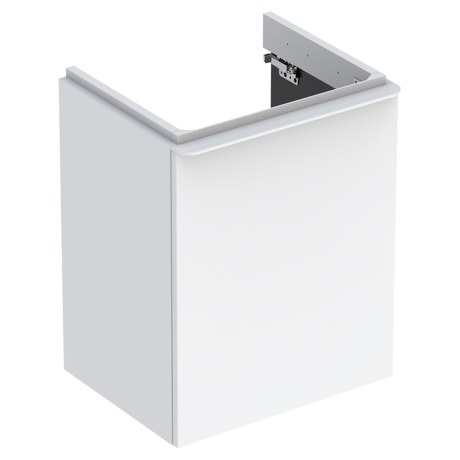 Élément inférieur SMYLE SQUARE
49,2 x 61,7 x 40,6 cm
armoire de tablette, 1 porte
charnières à droite
pour lave-mains 221 250