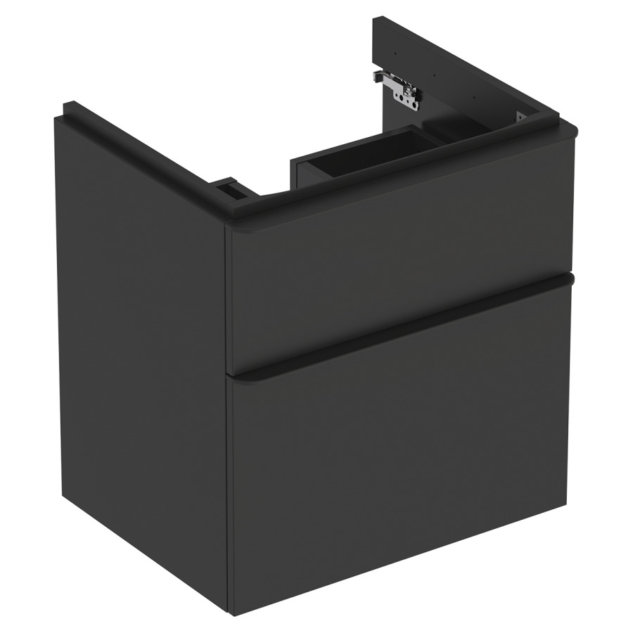 Élément inférieur SMYLE SQUARE
58,4 x 61,7 x 47,0 cm
élément à 2 tiroirs
pour lavabo 211 391