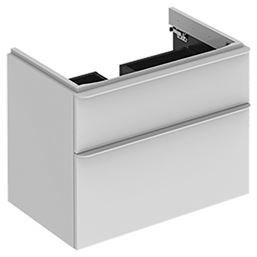 Élément inférieur SMYLE SQUARE
73,4 x 61,7 x 47,0 cm
élément à 2 tiroirs
pour lavabo 211 392