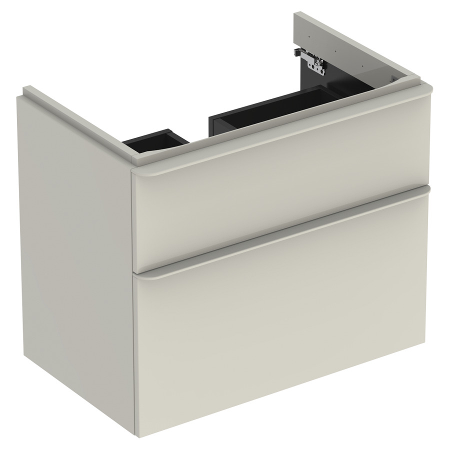 Élément inférieur SMYLE SQUARE
73,4 x 61,7 x 47,0 cm
élément à 2 tiroirs
pour lavabo 211 392