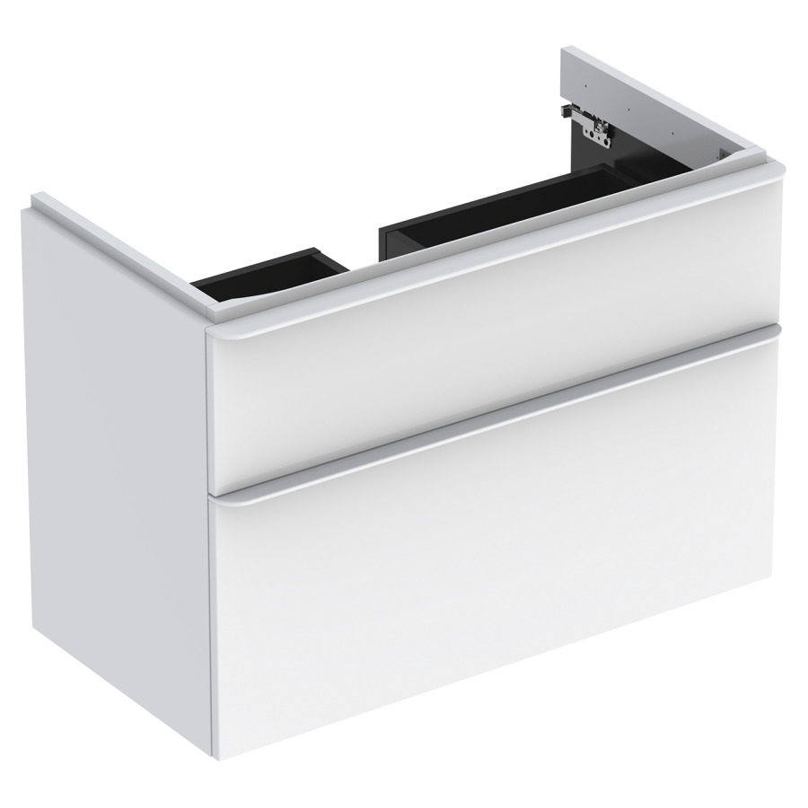Élément inférieur SMYLE SQUARE
88,4 x 61,7 x 47,0 cm
élément à 2 tiroirs
pour lavabo 211 393