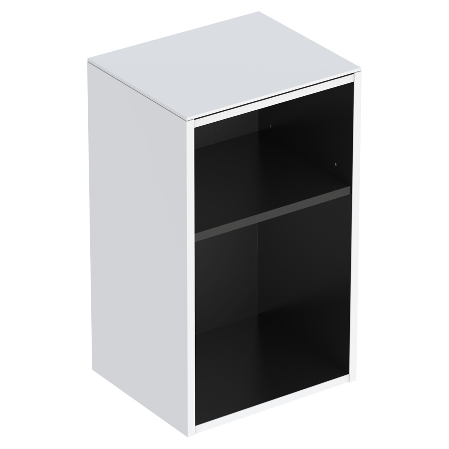 Armoire latérale SMYLE SQUARE
36,0 x 60,0 x 29,9 cm
ouvert, 1 tablette