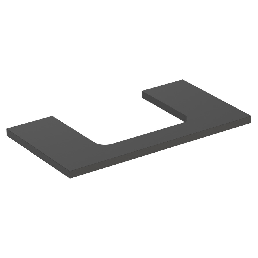 Plaque de recouvrement ONE
90,0 x 3,0 x 47,0 cm
pour lavabo à poser découpe au
centre