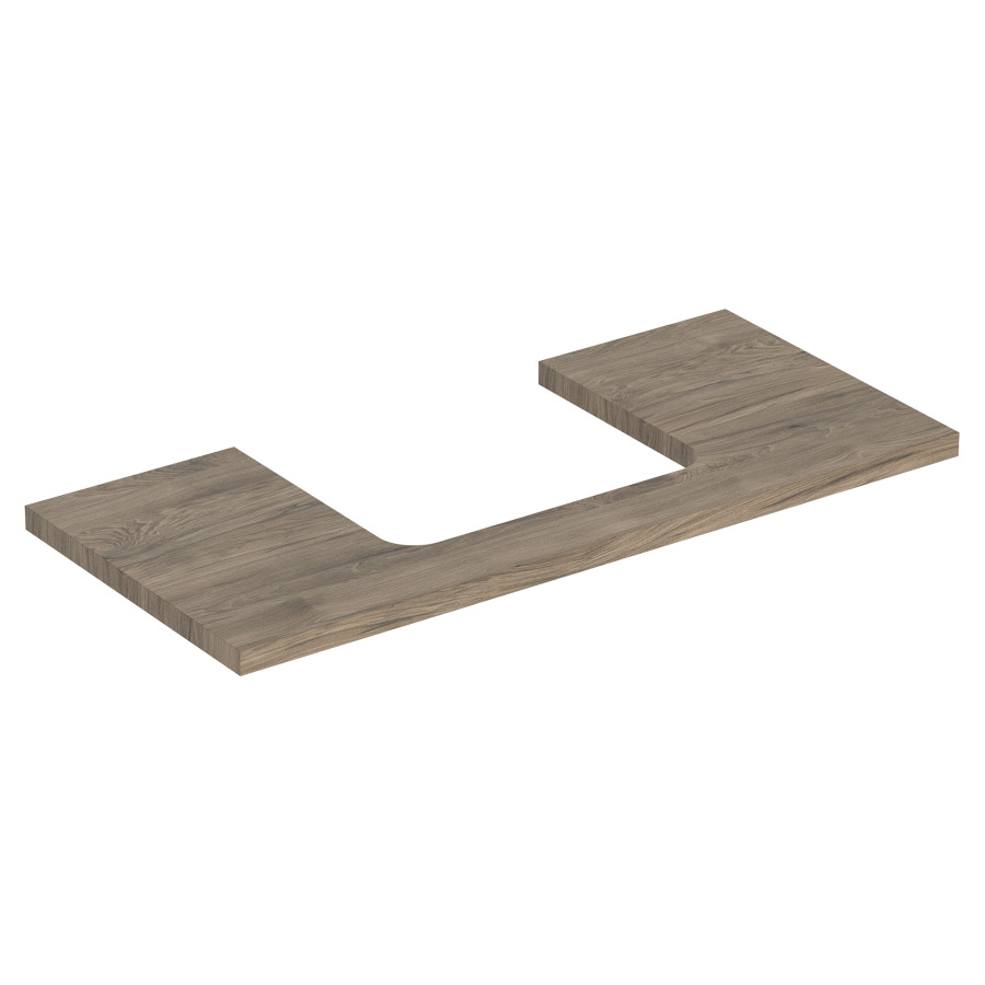 Plaque de recouvrement ONE
105,0 x 3,0 x 47,0 cm
pour lavabo à poser découpe au
centre