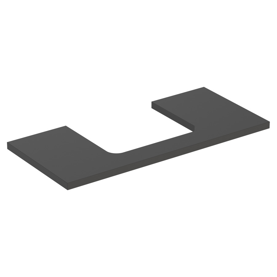 Plaque de recouvrement ONE
105,0 x 3,0 x 47,0 cm
pour lavabo à poser découpe au
centre