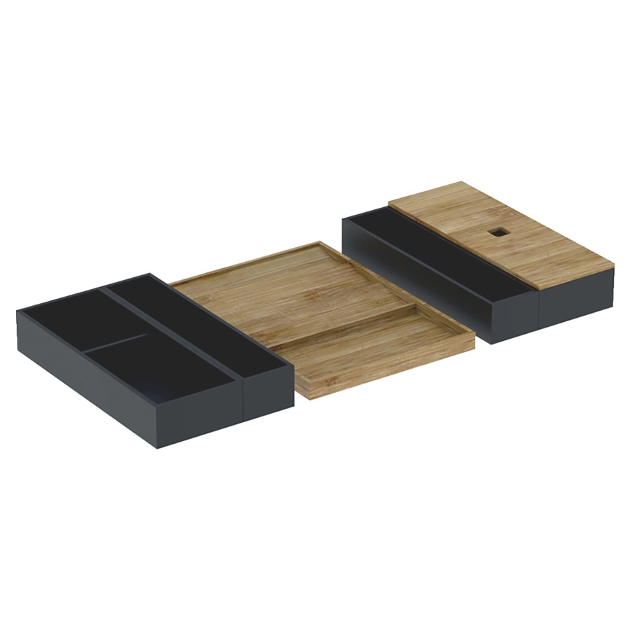 Set rangement pour armoires
ONE/ICON
L 75 cm, pour tiroir en haut