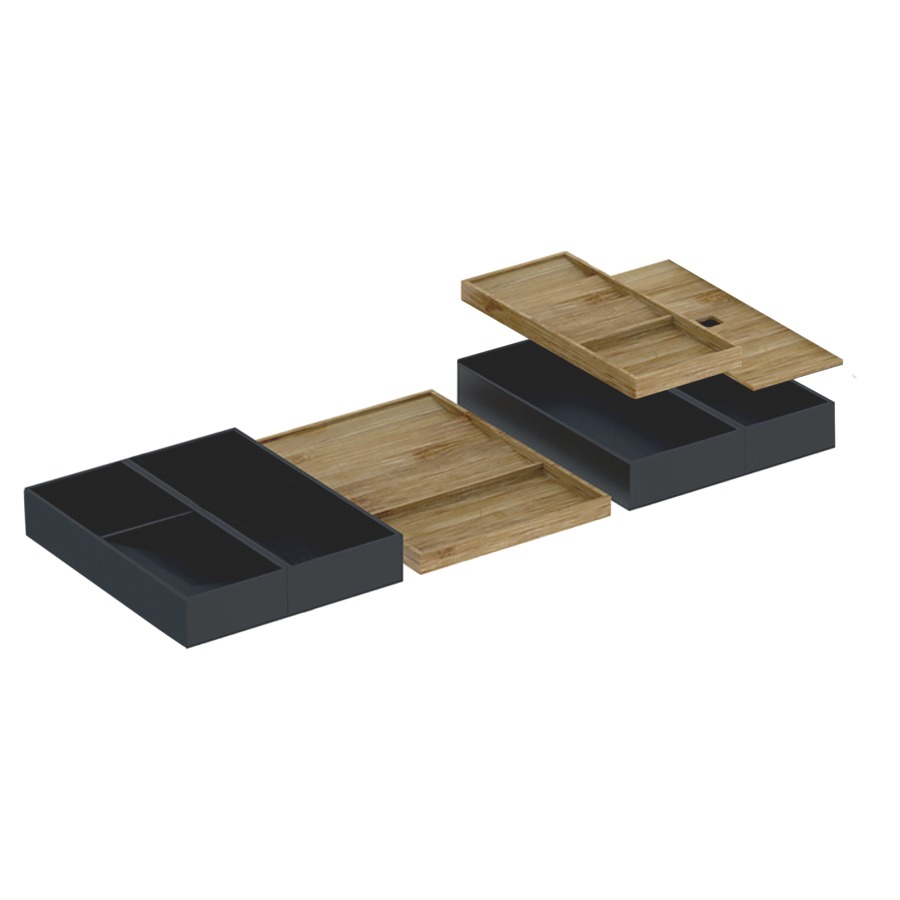 Set rangement pour armoires
ONE/ICON
L 90 cm, pour tiroir en haut