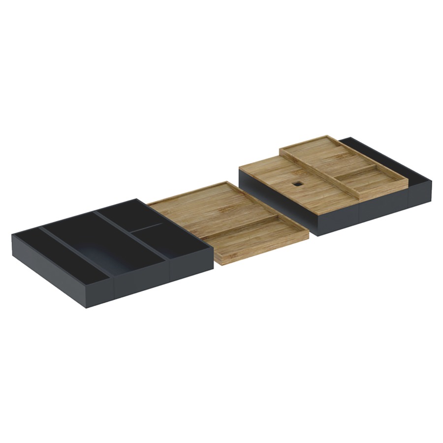Set rangement pour armoires
ONE/ICON
L 105 cm, pour tiroir en haut