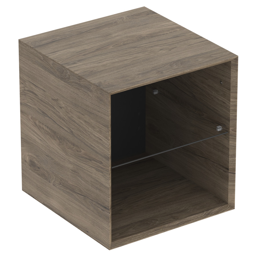 Elément latérale ONE
45,0 x 49,2 x 47,0 cm
armoire de tablette, ouverte
1 tablette