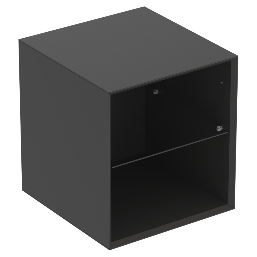 Elément latérale ONE
45,0 x 49,2 x 47,0 cm
armoire de tablette, ouverte
1 tablette