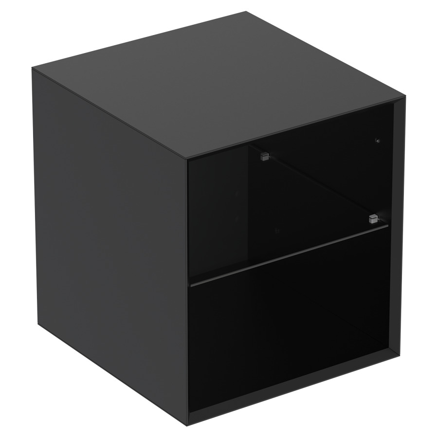 Elément latérale ONE
45,0 x 49,2 x 47,0 cm
armoire de tablette, ouverte
1 tablette