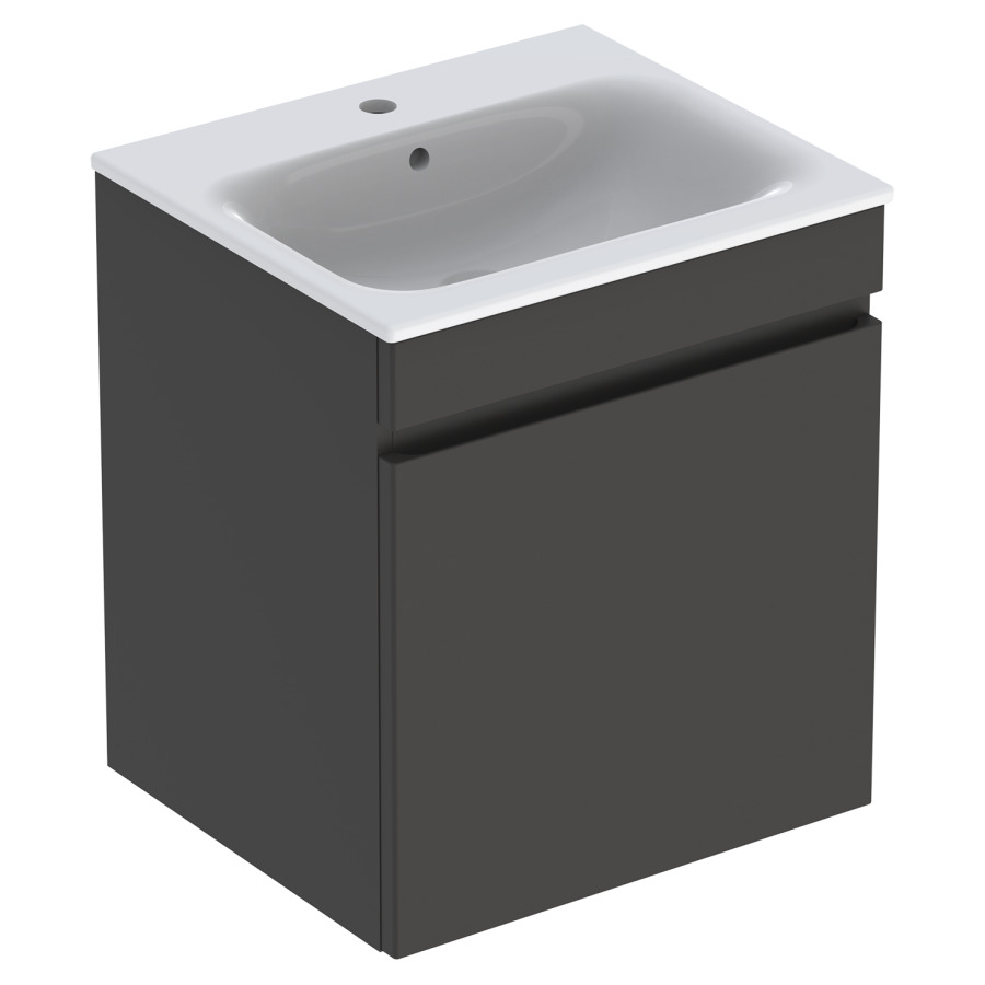 Combination de lavabo RENOVA
PLAN, 55,0 x 62,2 x 48,0 cm
élément à 1 tiroir
avec lavabo, avec trop-plein
sans siphon gain de place
855 107