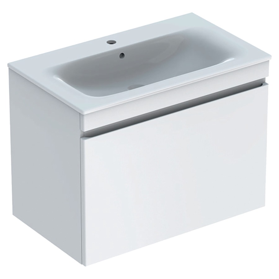 Combination de lavabo RENOVA
PLAN, 80,0 x 62,2 x 48,0 cm
élément à 1 tiroir
avec lavabo, avec trop-plein
sans siphon gain de place
855 107