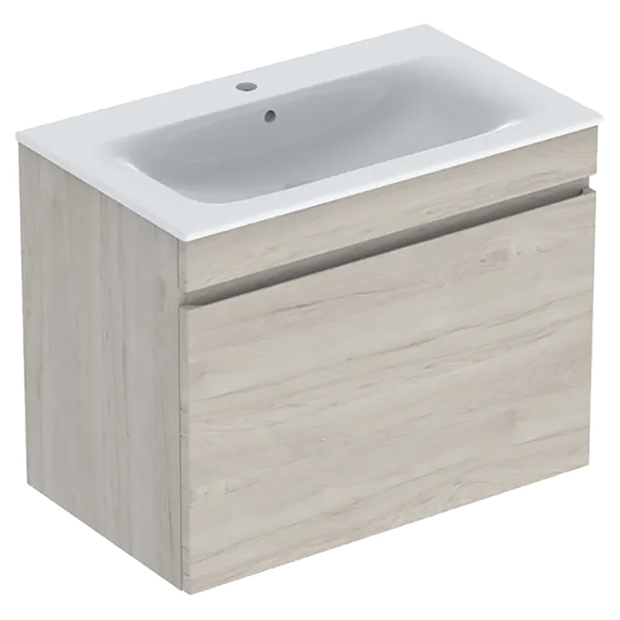 Combination de lavabo RENOVA
PLAN, 80,0 x 62,2 x 48,0 cm
élément à 1 tiroir
avec lavabo, avec trop-plein
sans siphon gain de place
855 107