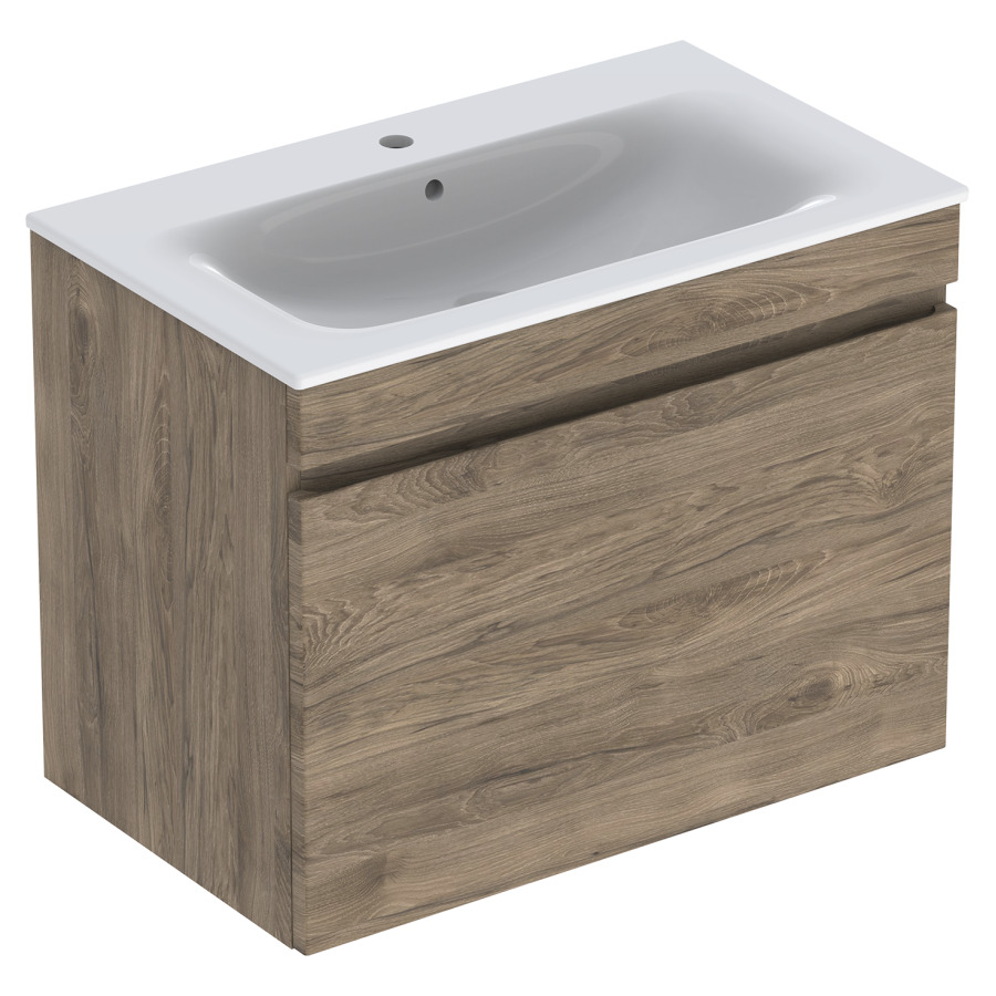 Combination de lavabo RENOVA
PLAN, 80,0 x 62,2 x 48,0 cm
élément à 1 tiroir
avec lavabo, avec trop-plein
sans siphon gain de place
855 107