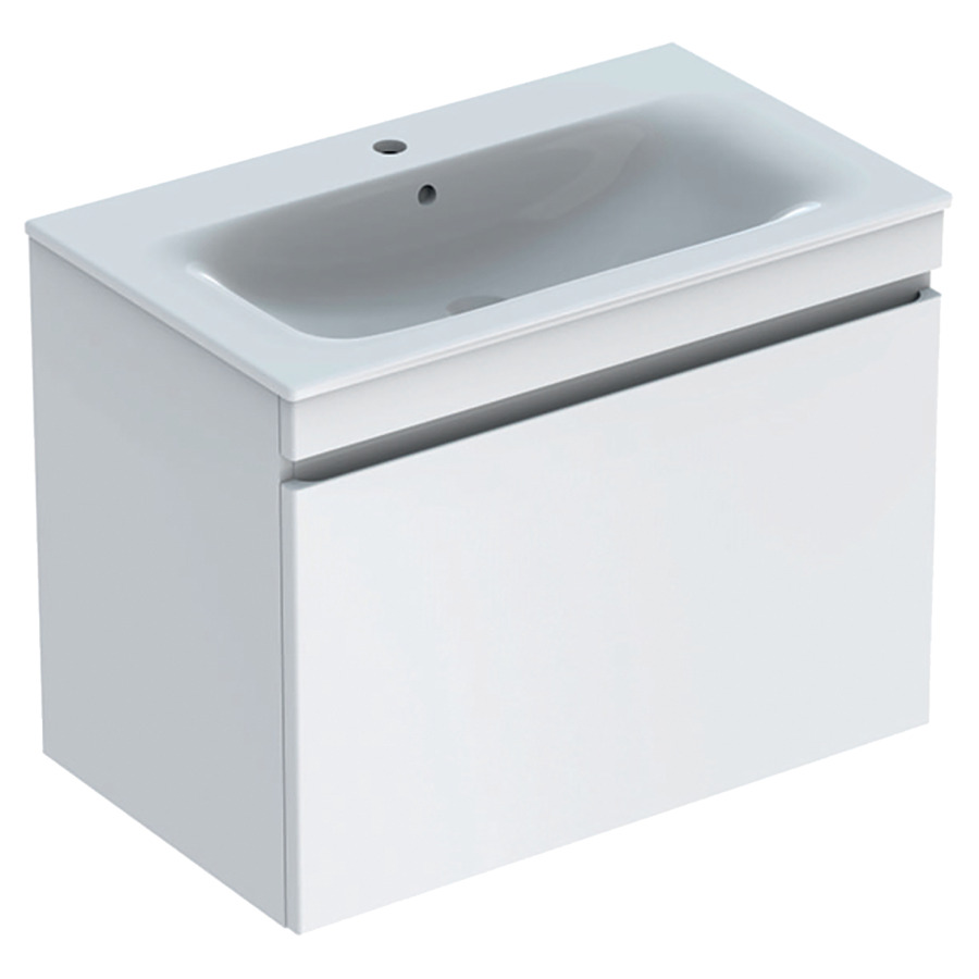 Combination de lavabo RENOVA
PLAN, 80,0 x 62,2 x 48,0 cm
élément à 1 tiroir
avec lavabo, avec trop-plein
sans siphon gain de place
855 107