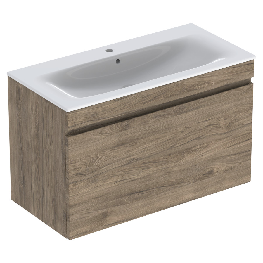 Combination de lavabo RENOVA
PLAN, 100,0 x 62,2 x 48,0 cm
élément à 1 tiroir
avec lavabo, avec trop-plein
sans siphon gain de place
855 107