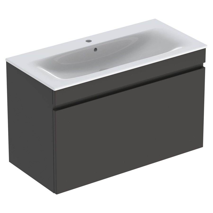 Combination de lavabo RENOVA
PLAN, 100,0 x 62,2 x 48,0 cm
élément à 1 tiroir
avec lavabo, avec trop-plein
sans siphon gain de place
855 107