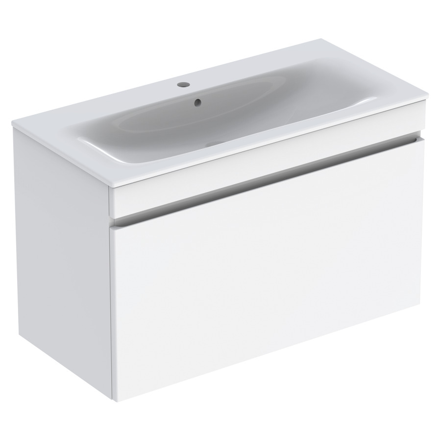 Combination de lavabo RENOVA
PLAN, 100,0 x 62,2 x 48,0 cm
élément à 1 tiroir
avec lavabo, avec trop-plein
sans siphon gain de place
855 107