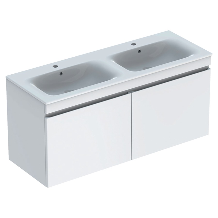 Combination de lavabo RENOVA
PLAN, 130,0 x 62,2 x 48,0 cm
élément à 2 tiroirs
avec lavabo, avec trop-plein
sans siphon gain de place
855 107