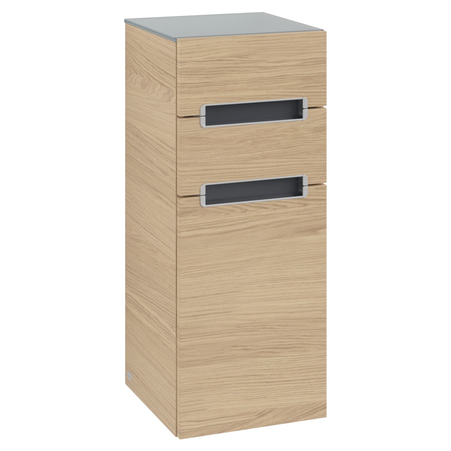 Armoire mi-haute SUBWAY 2.0
35,4 x 85,7 x 37 cm
élément à 2 tiroirs, armoire
de tablette, 1 porte
charnières à gauche, plaque
de recouvrement: Gris - Argent