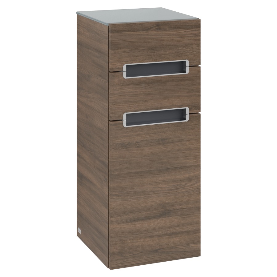 Armoire mi-haute SUBWAY 2.0
35,4 x 85,7 x 37 cm
élément à 2 tiroirs, armoire
de tablette, 1 porte
charnières à gauche, plaque
de recouvrement: Gris - Argent