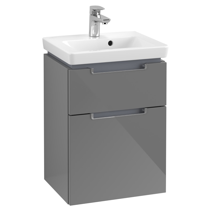 Élément inférieur SUBWAY 2.0
44,0 x 59,0 x 35,2 cm
pour lave-mains Subway 2.0
45 cm, élément à 2 tiroirs