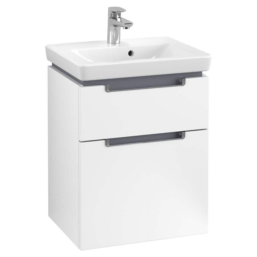 Élément inférieur SUBWAY 2.0
48,5 x 59,0 x 38,0 cm
pour lave-mains Subway 2.0
50 cm, élément à 2 tiroirs