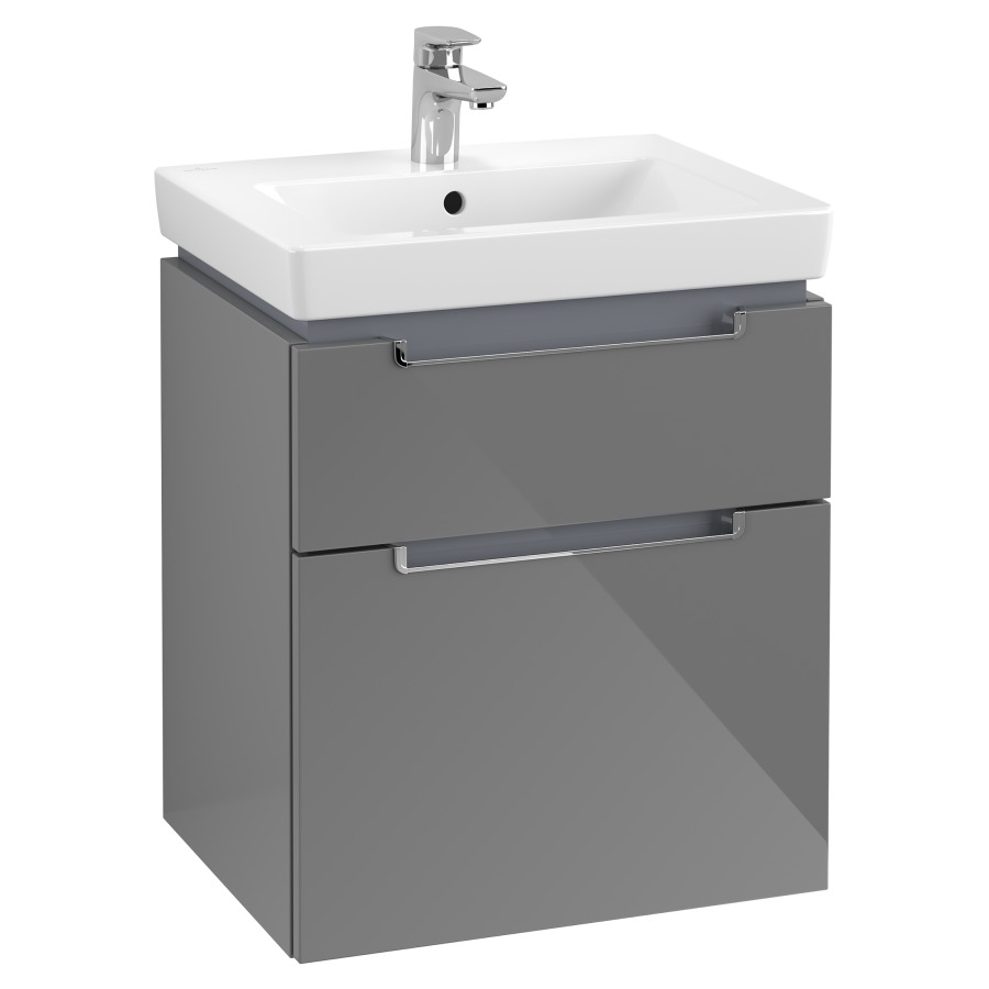 Élément inférieur SUBWAY 2.0
53,7 x 59,0 x 42,3 cm
pour lavabo Subway 2.0 55 cm
élément à 2 tiroirs