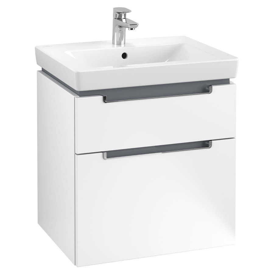 Élément inférieur SUBWAY 2.0
58,7 x 59,0 x 45,4 cm
pour lavabo Subway 2.0 60 cm
élément à 2 tiroirs