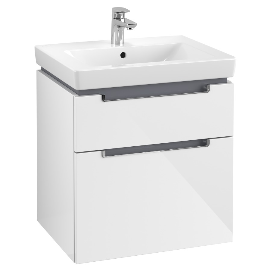 Élément inférieur SUBWAY 2.0
58,7 x 59,0 x 45,4 cm
pour lavabo Subway 2.0 60 cm
élément à 2 tiroirs