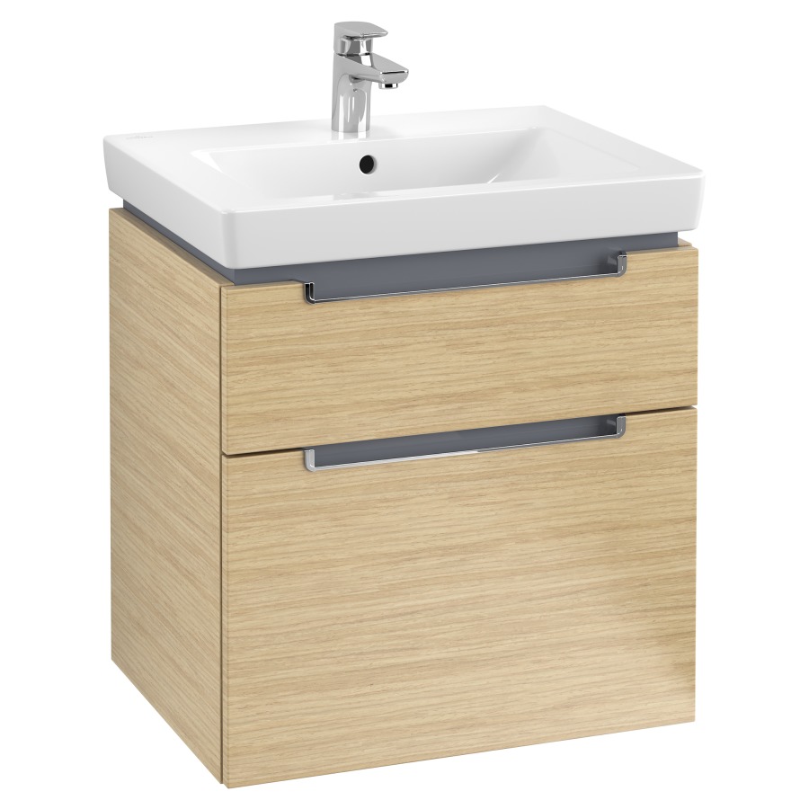 Élément inférieur SUBWAY 2.0
58,7 x 59,0 x 45,4 cm
pour lavabo Subway 2.0 60 cm
élément à 2 tiroirs