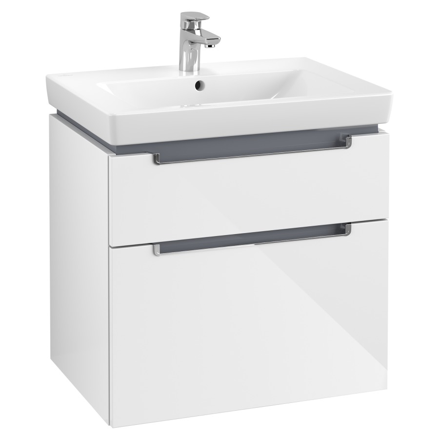 Élément inférieur SUBWAY 2.0
63,7 x 59,0 x 45,4 cm
pour lavabo Subway 2.0 65 cm
élément à 2 tiroirs