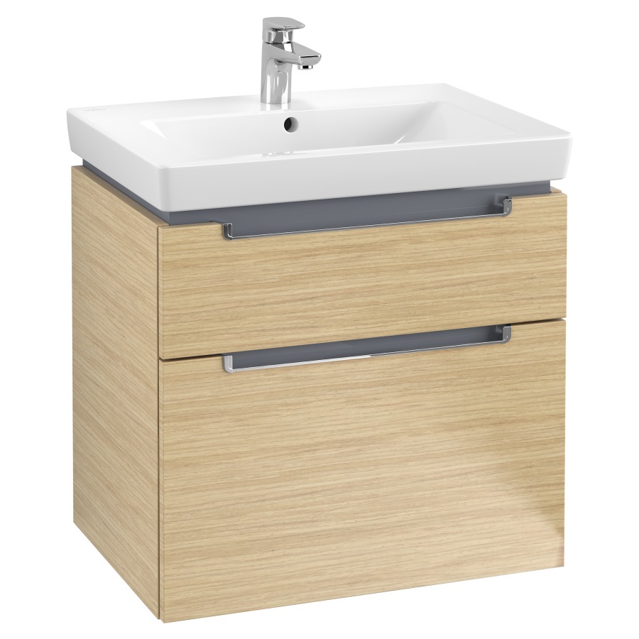 Élément inférieur SUBWAY 2.0
63,7 x 59,0 x 45,4 cm
pour lavabo Subway 2.0 65 cm
élément à 2 tiroirs