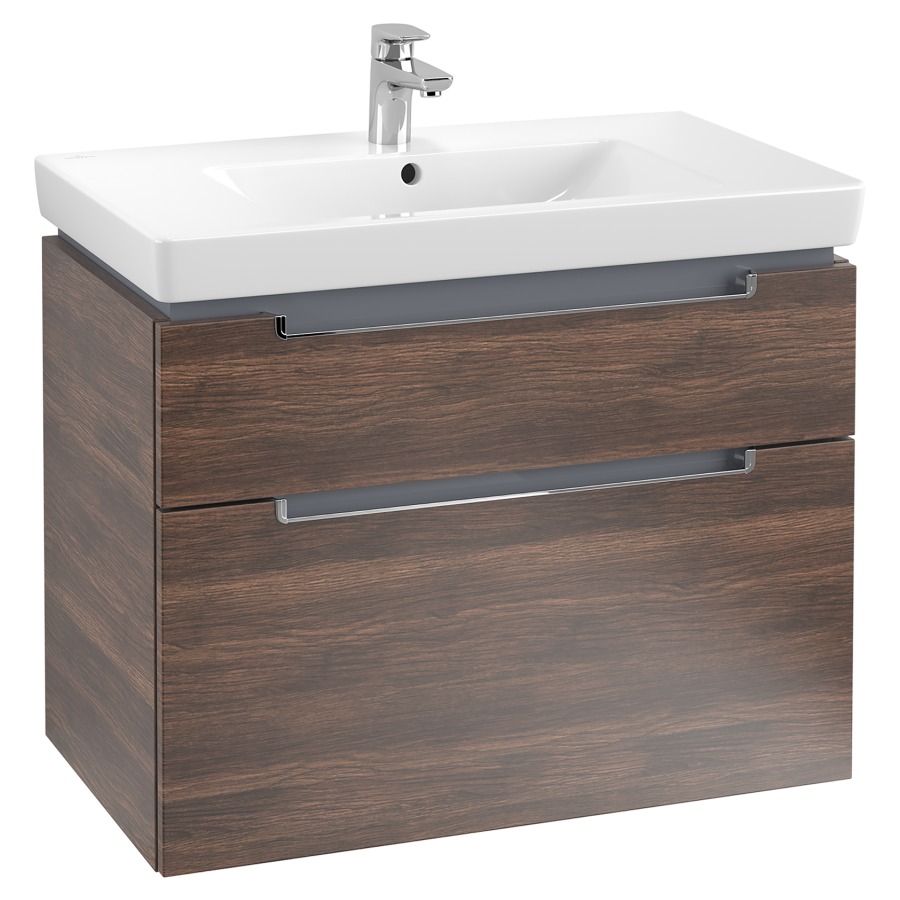 Élément inférieur SUBWAY 2.0
78,7 x 59,0 x 44,9 cm
pour lavabo Subway 2.0 80 cm
élément à 2 tiroirs
