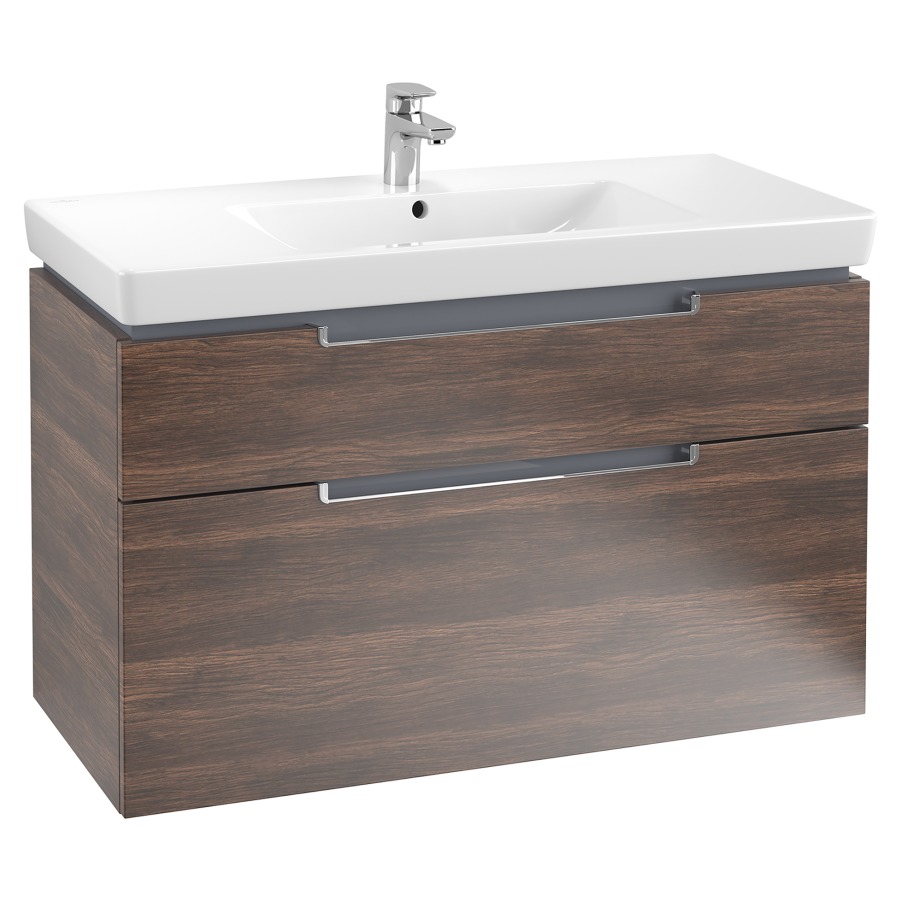 Élément inférieur SUBWAY 2.0
98,7 x 59,0 x 44,9 cm
pour lavabo Subway 2.0 100 cm
élément à 2 tiroirs