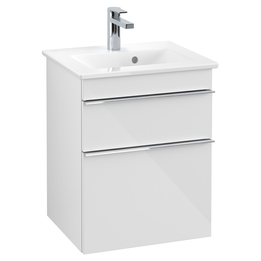 Élément inférieur VENTICELLO
46,6 x 59,0 x 42,6 cm
pour lave-mains Venticello
50 cm, élément à 2 tiroirs
