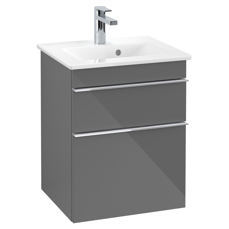 Élément inférieur VENTICELLO
46,6 x 59,0 x 42,6 cm
pour lave-mains Venticello
50 cm, élément à 2 tiroirs