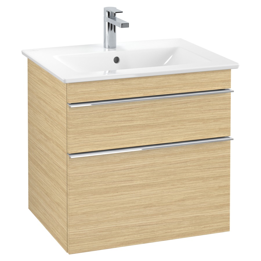Élément inférieur VENTICELLO
60,3 x 59,0 x 50,2  cm
pour lavabo Venticello 65 cm
élément à 2 tiroirs