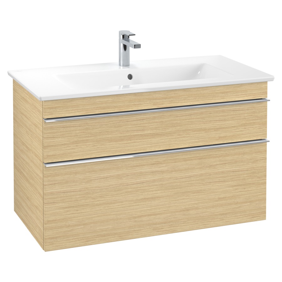 Élément inférieur VENTICELLO
95,3 x 59,0 x 50,2  cm
pour lavabo Venticello 100 cm
élément à 2 tiroirs