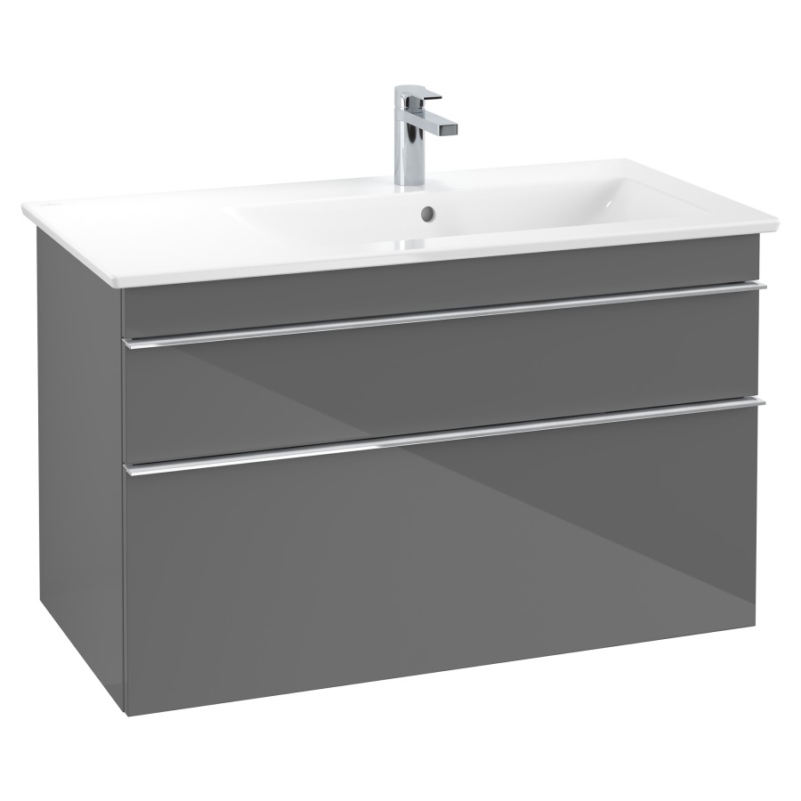 Élément inférieur VENTICELLO
95,3 x 59,0 x 50,2  cm
pour lavabo Venticello 100 cm
lavabo à droite, élément
à 2 tiroirs