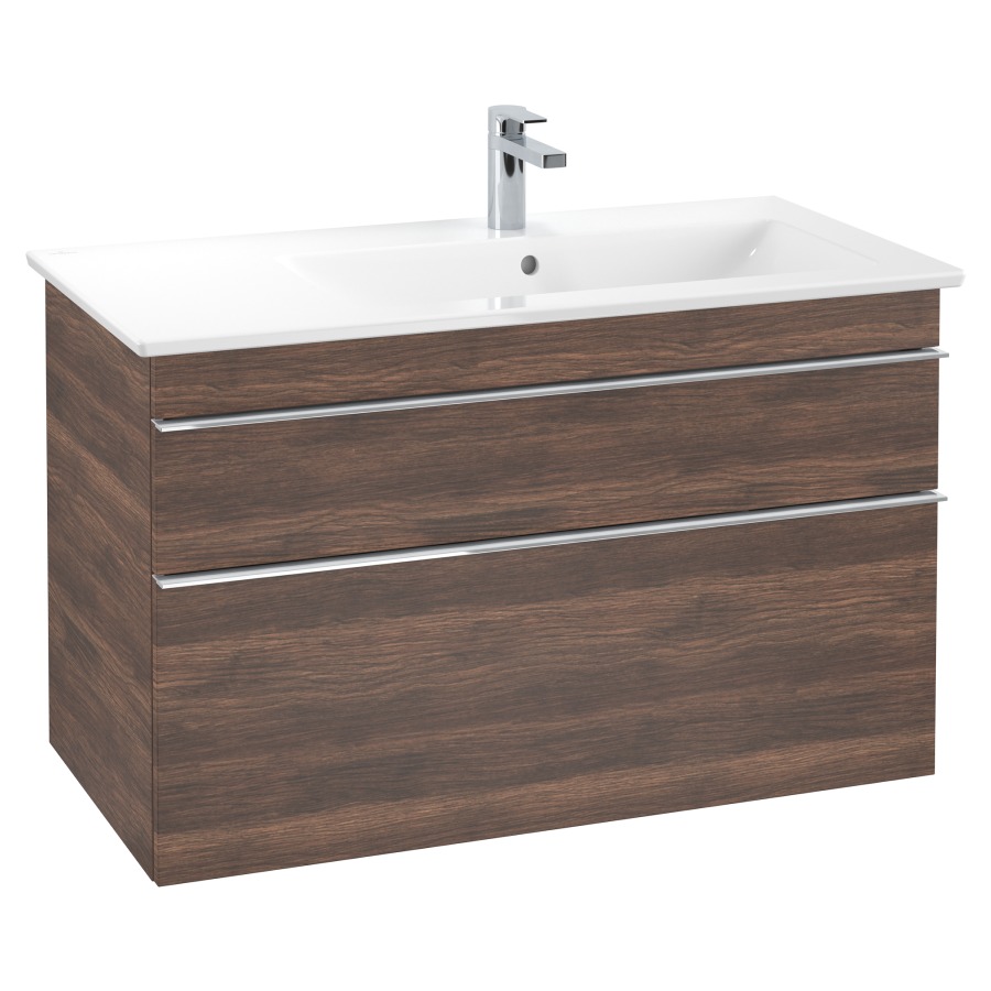 Élément inférieur VENTICELLO
95,3 x 59,0 x 50,2  cm
pour lavabo Venticello 100 cm
lavabo à droite, élément
à 2 tiroirs