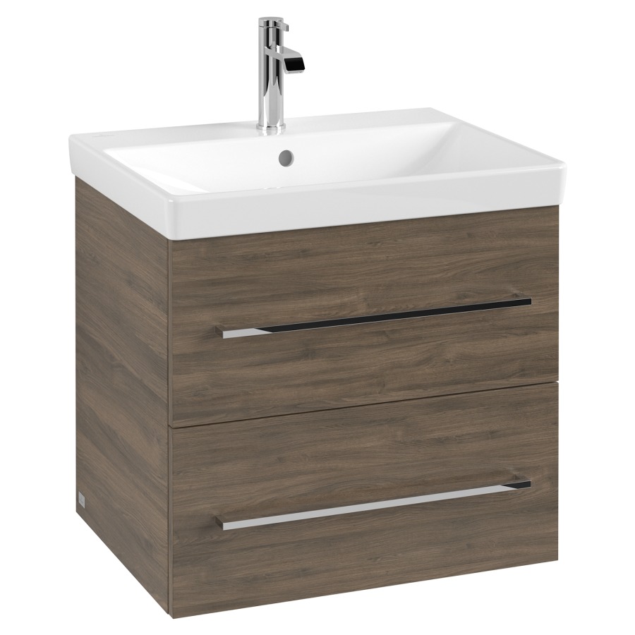 Élément inférieur AVENTO
58 x 51,4 x 45,2 cm
pour lavabo Avento 60 cm
élément à 2 tiroirs