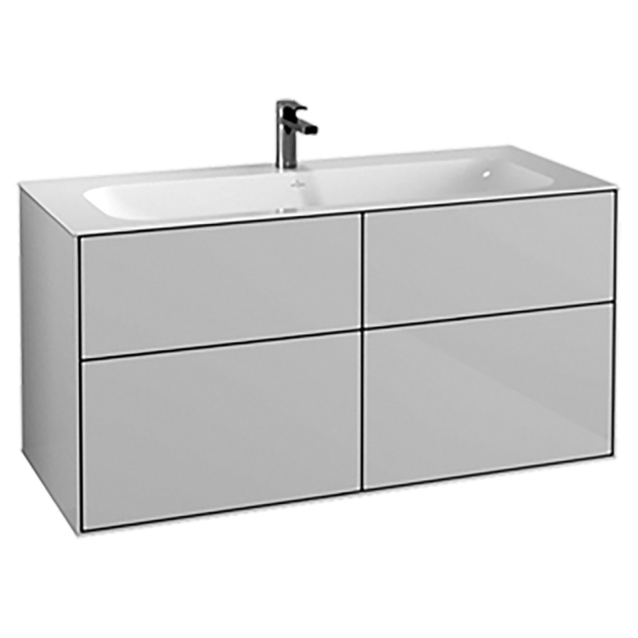 Élément inférieur FINION
119,6 x 59,1 x 49,8 cm
pour lavabo Finion
212 544/545/546
2 éléments à chacun 2 tiroirs