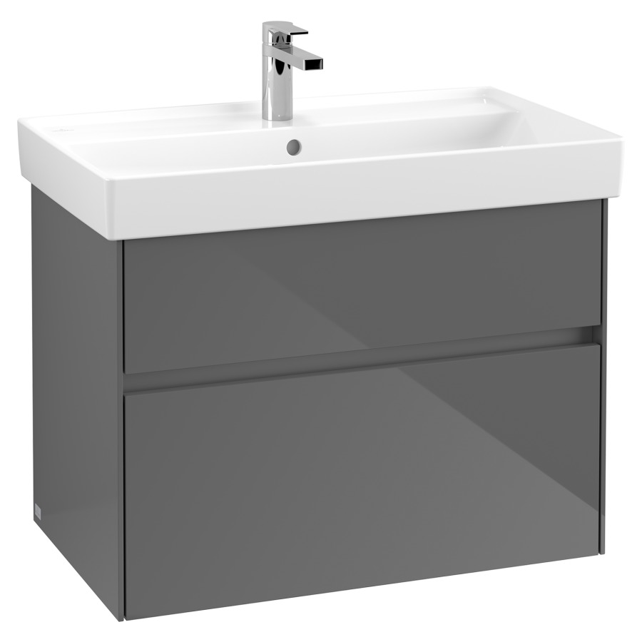 Élément inférieur COLLARO
75,4 x 54,6 x 44,4 cm
pour lavabo Collaro
211 818/819
élément à 2 tiroirs