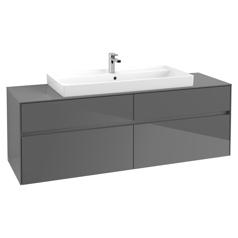 Élément inférieur COLLARO
160,0 x 54,8 x 50,0 cm
pour lavabo Collaro 211 825
2 éléments à chacun 2 tiroirs