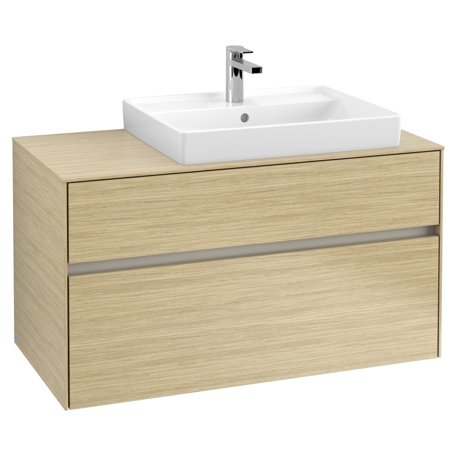 Élément inférieur COLLARO
100,0 x 54,8 x 50,0 cm
lavabo à droite
pour lavabo Collaro 211 815
élément à 2 tiroirs