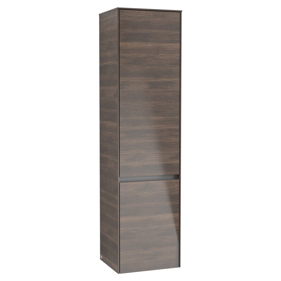Armoire haute COLLARO
40,4 x 153,8 x 34,9 cm
armoire de tablette, 2 portes
charnière à gauche