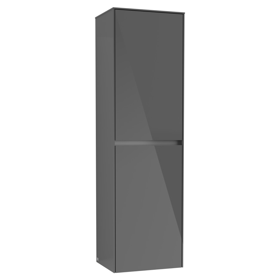 Armoire haute COLLARO
45,4 x 153,8 x 34,9 cm
armoire de tablette, 2 portes
charnière à gauche
corbeille à linge